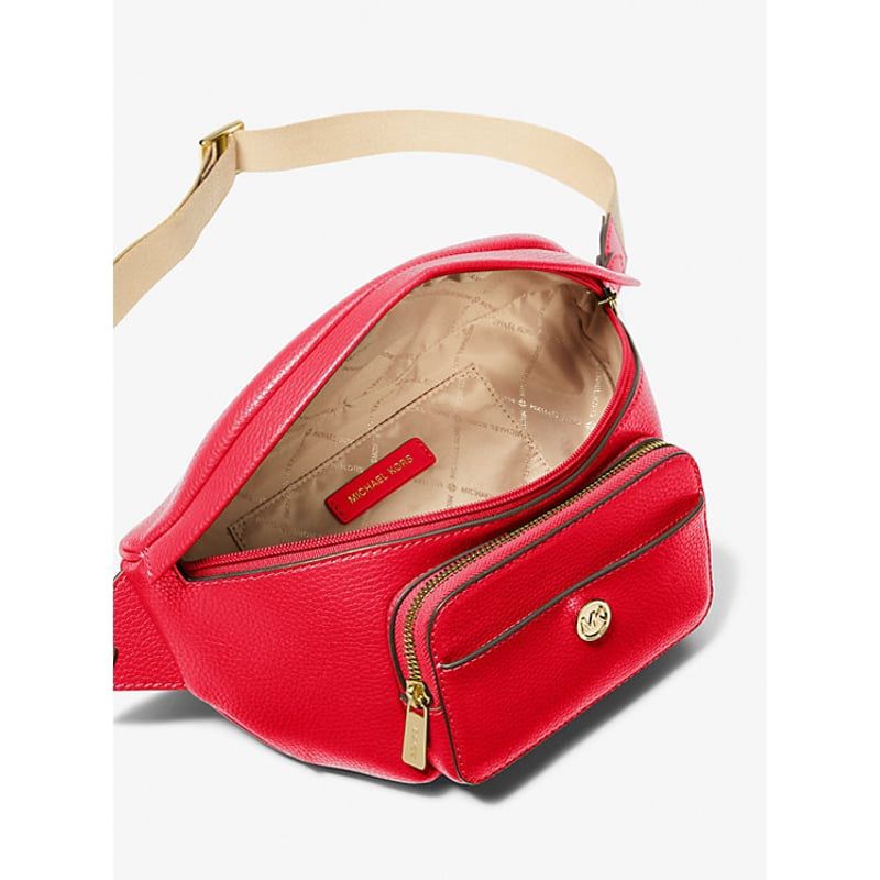 Crosboddy Riñonera Michael Kors Maisie Large Rojo 2 En 1 - boutiquelujo.cl