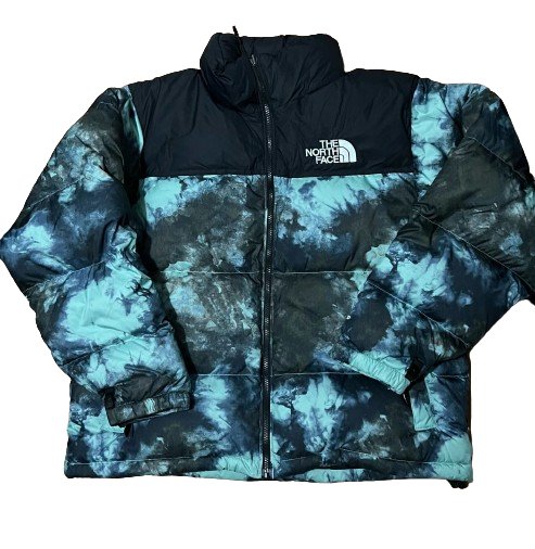 Chaqueta TNF Nuptse 700 tie dye - boutiquelujo.cl